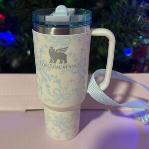 Stanley X LoveShackFancy Holiday  Coquette Bow Winter Ice ORNAMENT